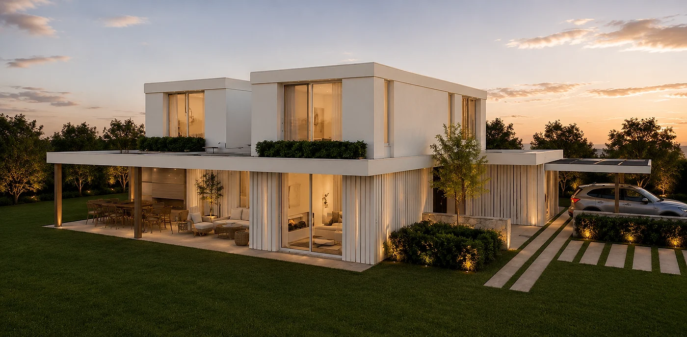 Casa Luli & JP — Newman IV, Benavídez, obra de Estudio TIC